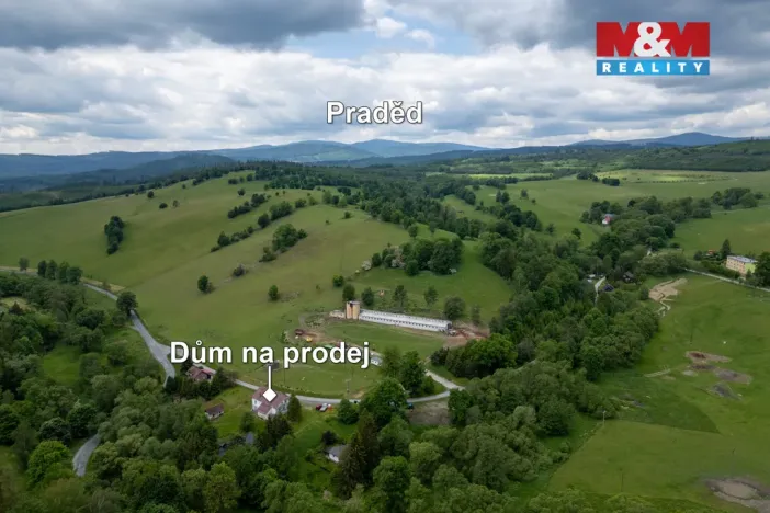 Prodej chalupy, Holčovice - Jelení, 224 m2