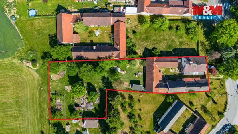 Prodej rodinného domu, Borovany - Dvorec, 220 m2