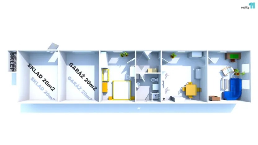 Prodej rodinného domu, Pečky - Velké Chvalovice, Pečecká, 75 m2
