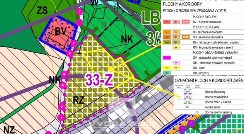 Prodej zahrady, Jeníkov, 1208 m2