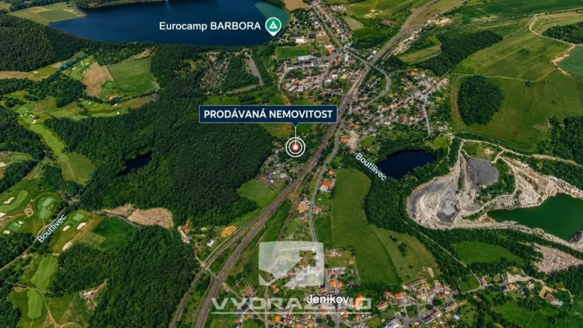 Prodej louky, Jeníkov, 1208 m2
