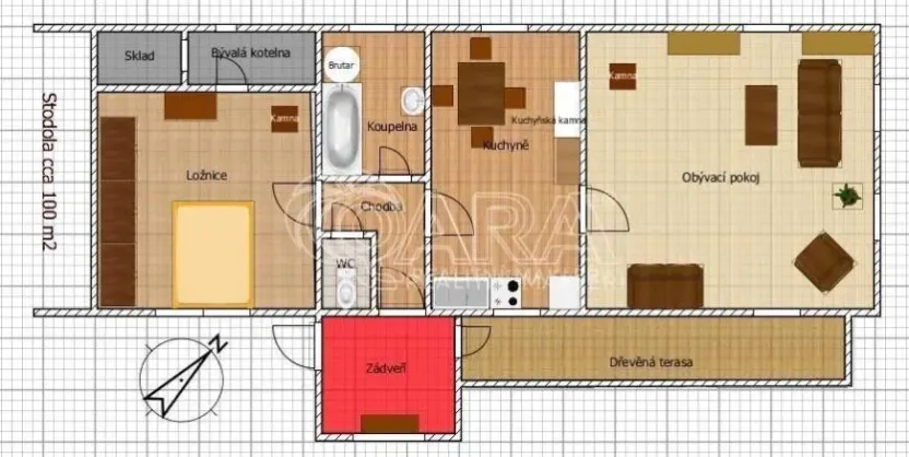Prodej rodinného domu, Kamberk - Hrajovice, 104 m2