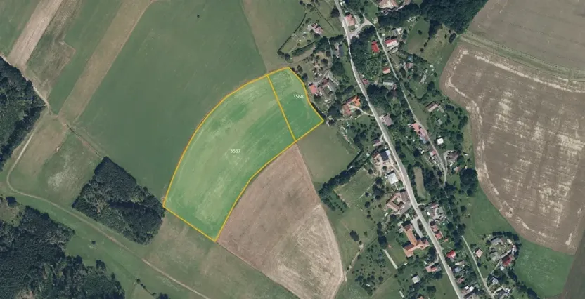 Prodej pole, Dubenec, 51811 m2