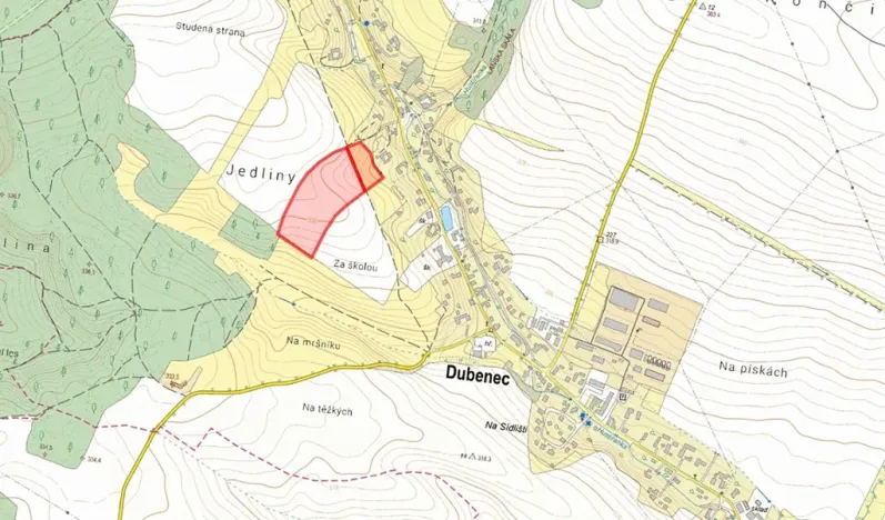 Prodej pole, Dubenec, 51811 m2