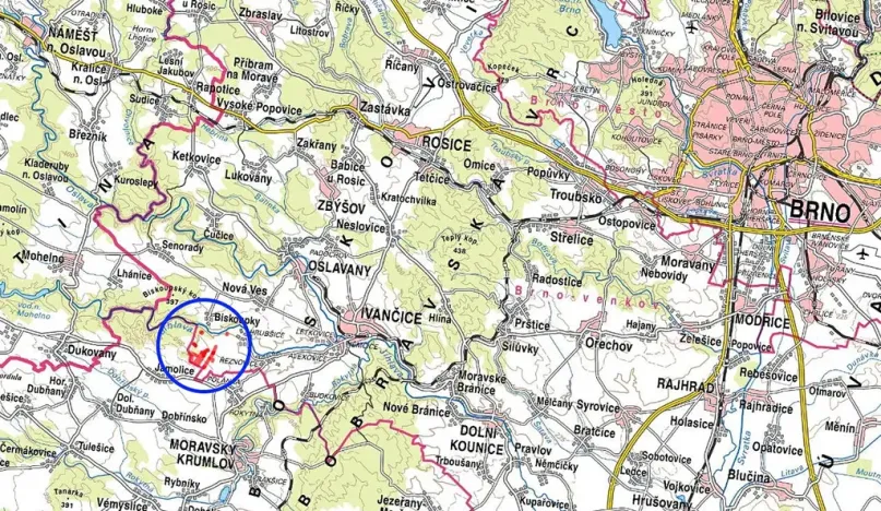Prodej louky, Ivančice, 21546 m2