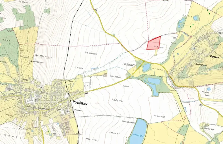 Prodej pole, Postřekov, 27990 m2