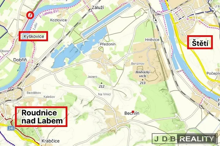 Pronájem bytu 3+kk, Roudnice nad Labem, 62 m2