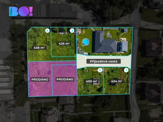 Prodej pozemku pro bydlení, Petrovice u Karviné, 426 m2