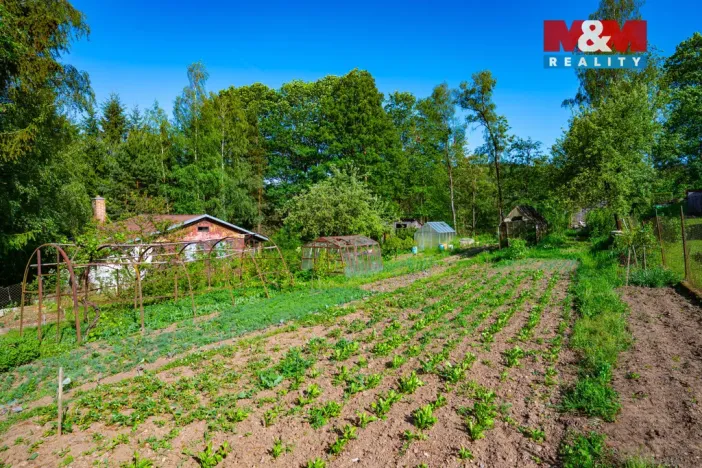 Prodej zahrady, Velhartice, 841 m2
