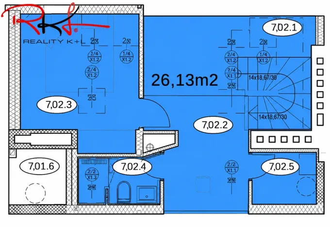Pronájem bytu 3+kk, Praha, Ovenecká, 102 m2
