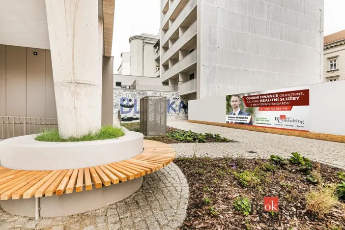 Pronájem bytu 1+kk, Brno, Bratislavská, 26 m2