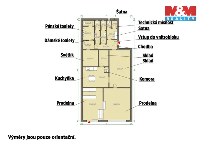 Pronájem obchodního prostoru, Plzeň - Jižní Předměstí, Americká, 145 m2