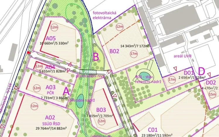 Prodej komerčního pozemku, Mníšek pod Brdy, 14343 m2