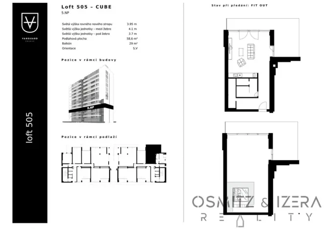 Pronájem bytu 2+kk, Praha - Modřany, Československého exilu, 104 m2