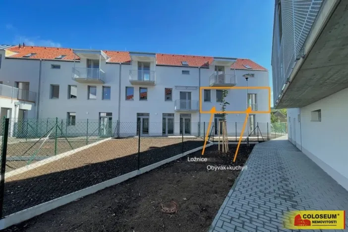 Pronájem bytu 2+kk, Bučovice - Vícemilice, 48 m2
