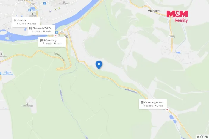 Prodej chaty, Chocerady, 32 m2