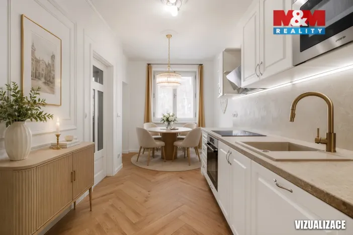 Prodej bytu 3+1, Terezín, Prokopa Holého, 73 m2