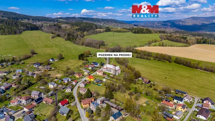 Prodej pozemku pro bydlení, Zásada, 1334 m2