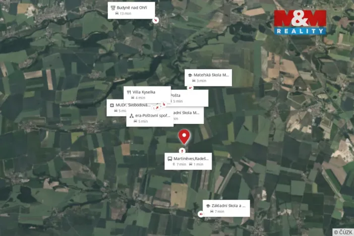 Prodej zemědělské usedlosti, Martiněves - Radešín, 239 m2