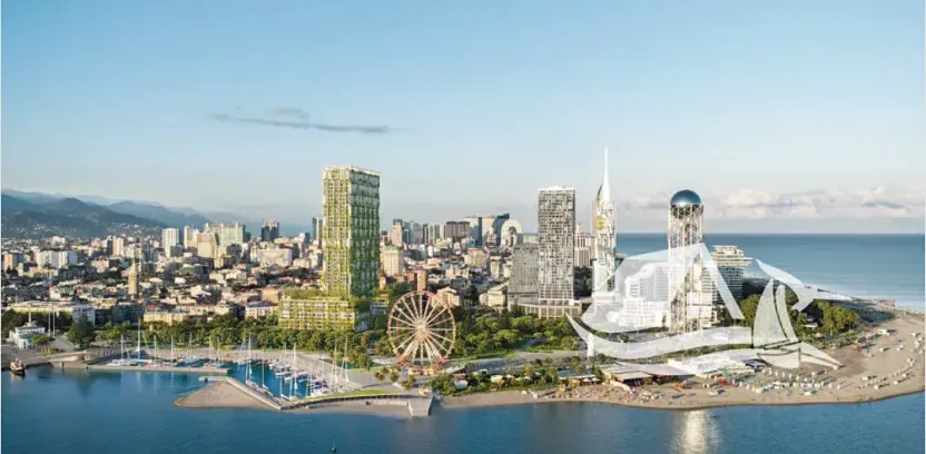 Prodej bytu 1+kk, Batumi, Gruzie, 23 m2