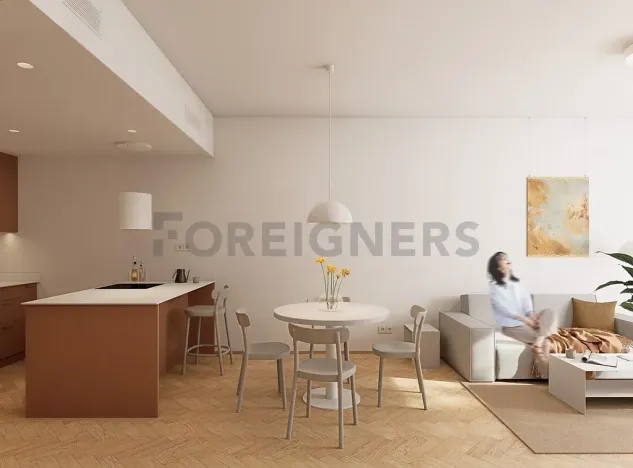 Pronájem bytu 2+kk, Brno, Jaselská, 51 m2