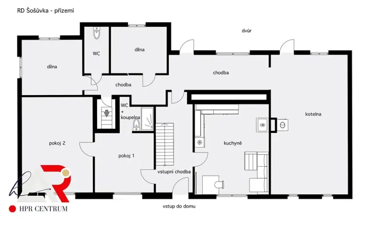 Prodej rodinného domu, Šošůvka, 212 m2