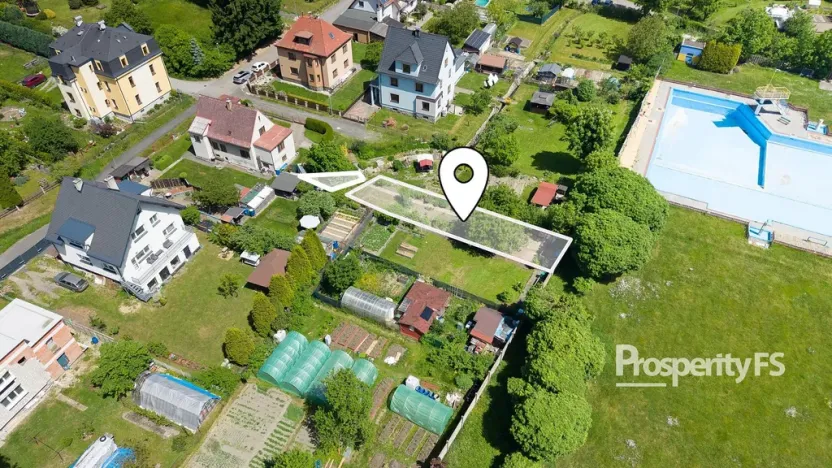 Prodej zahrady, Liberec - Liberec IX-Janův Důl, 222 m2