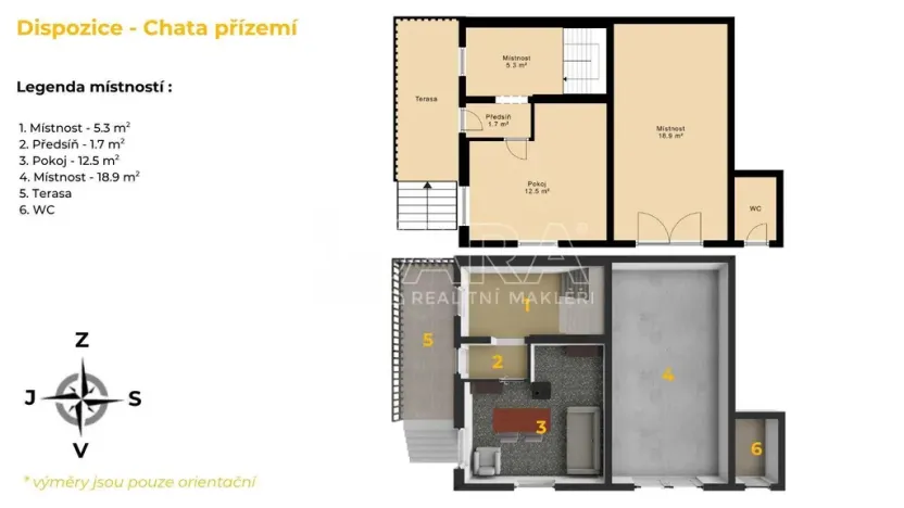 Prodej chaty, Mýto, Kařízek, 41 m2