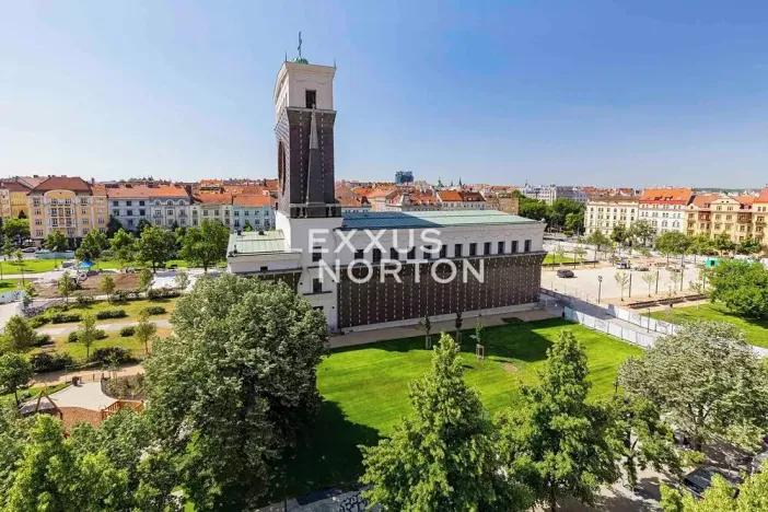 Pronájem bytu 4+kk, Praha - Vinohrady, náměstí Jiřího z Poděbrad, 150 m2