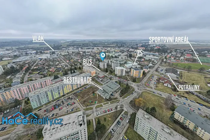 Pronájem bytu 3+1, Rychnov nad Kněžnou, Mírová, 68 m2