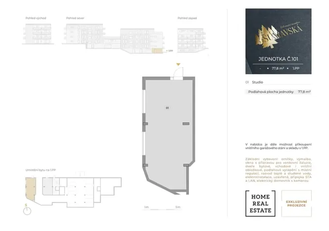 Prodej obchodního prostoru, Karlovy Vary, Šumavská, 78 m2