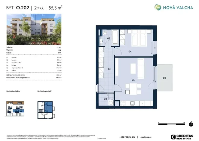 Prodej bytu 2+kk, Plzeň, 54 m2