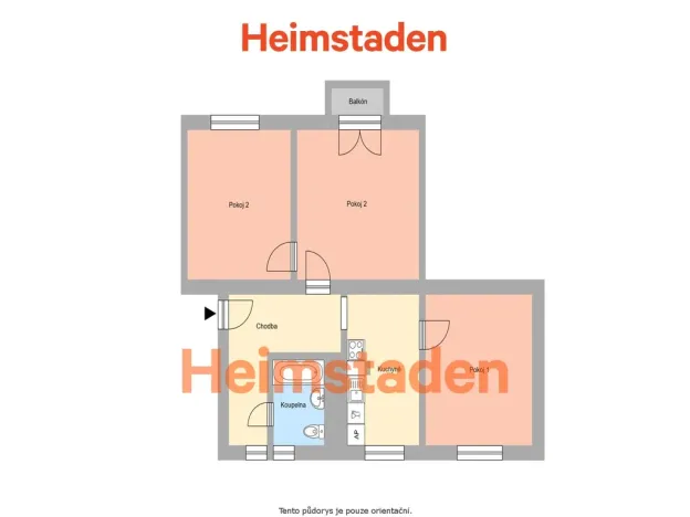 Pronájem bytu 3+1, Havířov - Město, Na Nábřeží, 83 m2