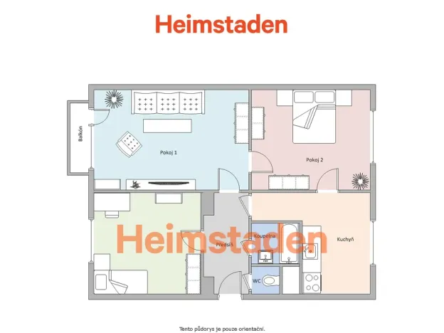 Pronájem bytu 3+1, Havířov - Město, Kapitána Vajdy, 69 m2