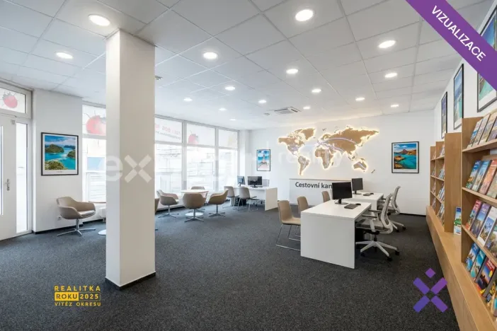 Pronájem obchodního prostoru, Zlín, Vodní, 75 m2