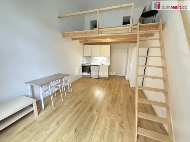 Pronájem bytu 1+kk, Praha - Smíchov, Na Valentince, 50 m2
