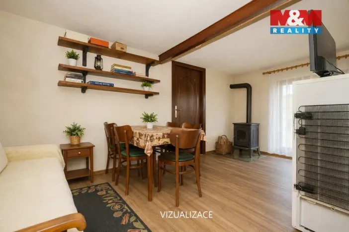Prodej chalupy, Okrouhlička - Skřivánek, 65 m2