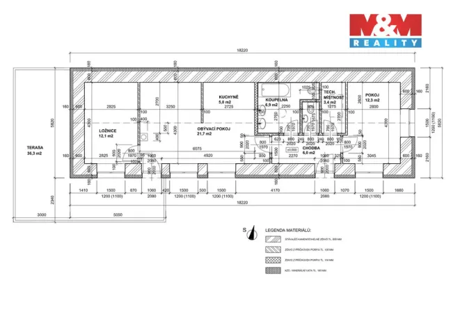 Prodej rodinného domu, Chyňava - Podkozí, 77 m2