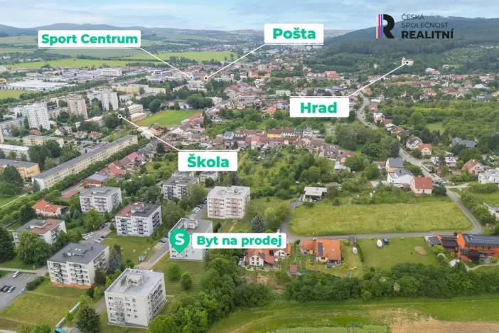 Prodej bytu 2+1, Zlín - Malenovice, Tyršova, 54 m2