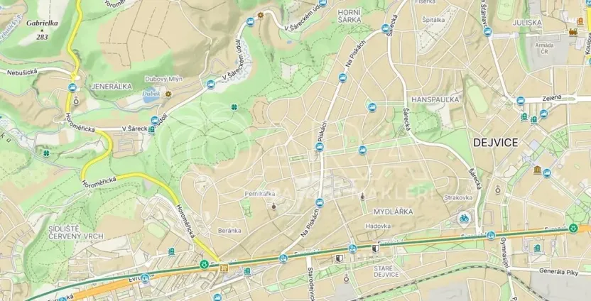 Pronájem bytu 3+1, Praha - Dejvice, 133 m2