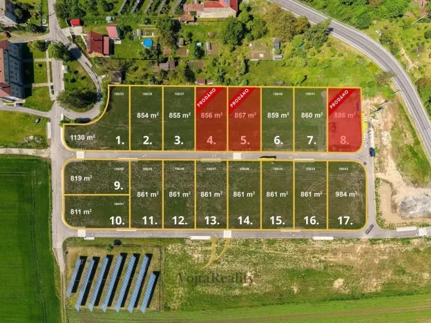 Prodej pozemku pro bydlení, Přerov - Přerov IV-Kozlovice, 819 m2