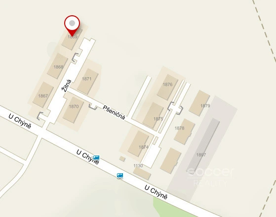 Pronájem bytu 1+kk, Hostivice, Žitná, 32 m2