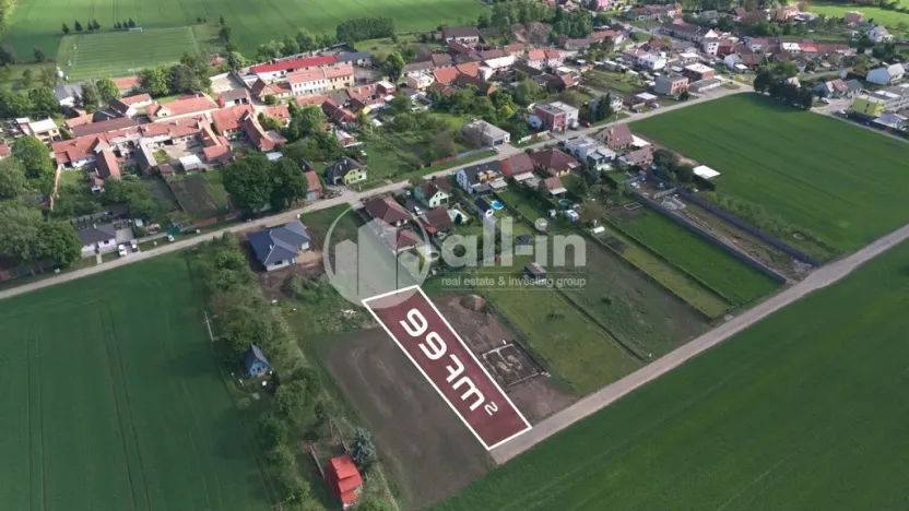 Prodej pozemku pro bydlení, Hoštice-Heroltice - Heroltice, 997 m2