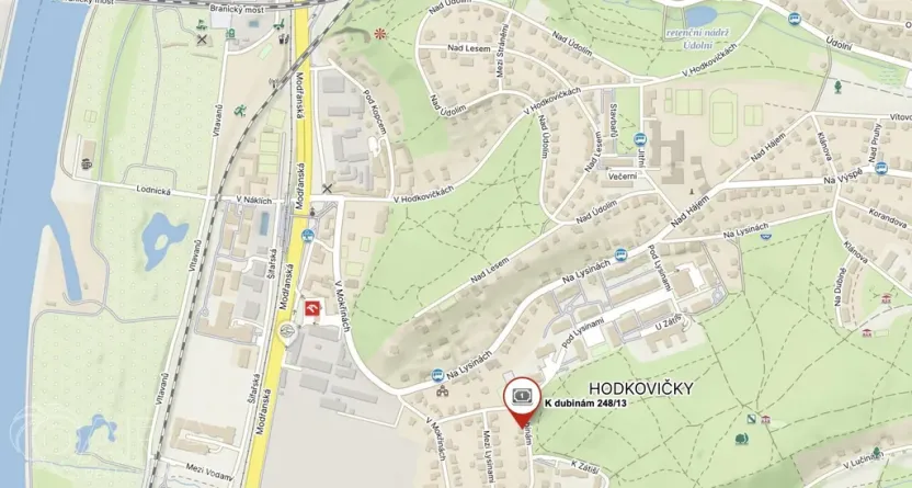 Pronájem kanceláře, Praha - Hodkovičky, K dubinám, 80 m2