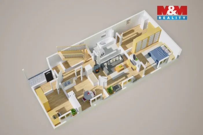 Prodej rodinného domu, Bystřany - Světice, J. z Poděbrad, 160 m2