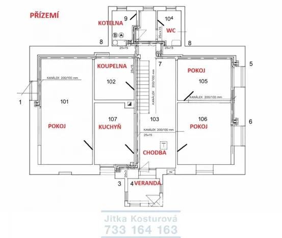 Prodej rodinného domu, Brantice, 150 m2