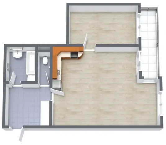 Pronájem bytu 2+kk, Praha - Košíře, Plzeňská, 67 m2