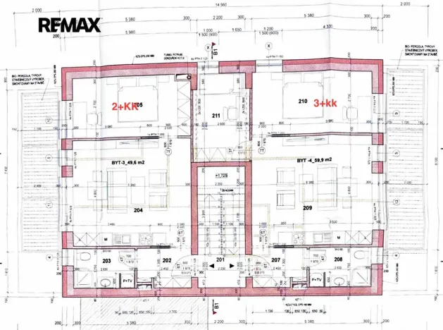 Prodej bytu 3+kk, Kyjov, 60 m2