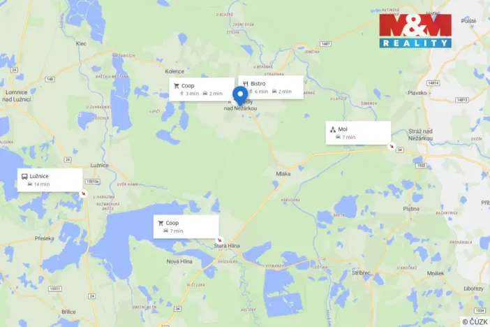 Prodej chaty, Novosedly nad Nežárkou, 40 m2