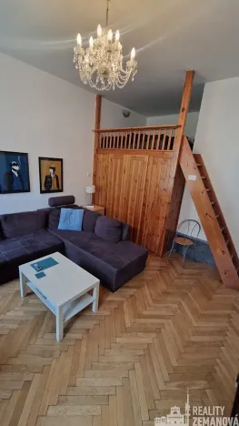 Pronájem bytu 2+kk, Praha - Vinohrady, Mánesova, 46 m2